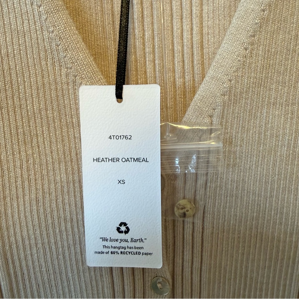 NEW Endless Rose Ribbed Top Size S - Picture 3 of 4